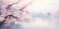 Sakura-Landschaft
