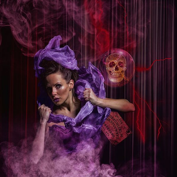 Witch in distress by Lucia