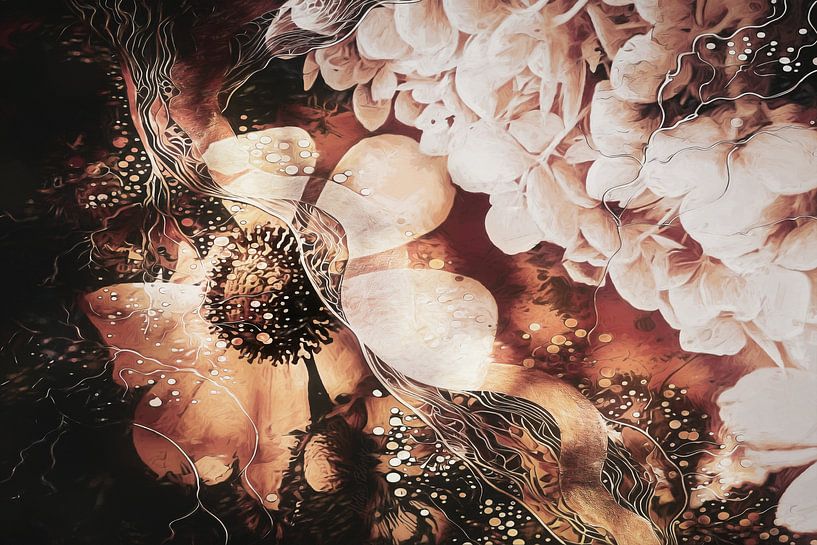 Le monde fantastique du chapeau de soleil échinacée No.1 par Helga Blanke