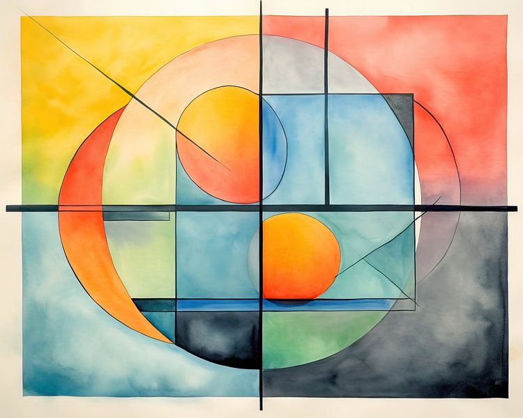 Abstrakte Kunst 64955 von Abstraktes Gemälde