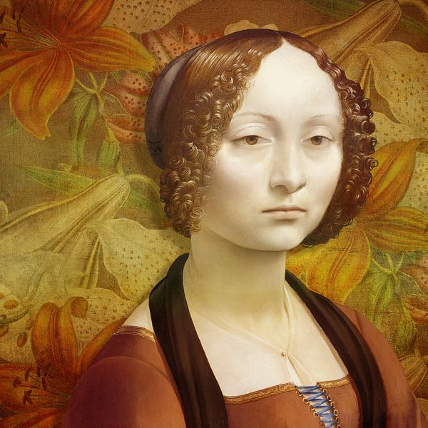 Ginevra de' Benci by Marja van den Hurk