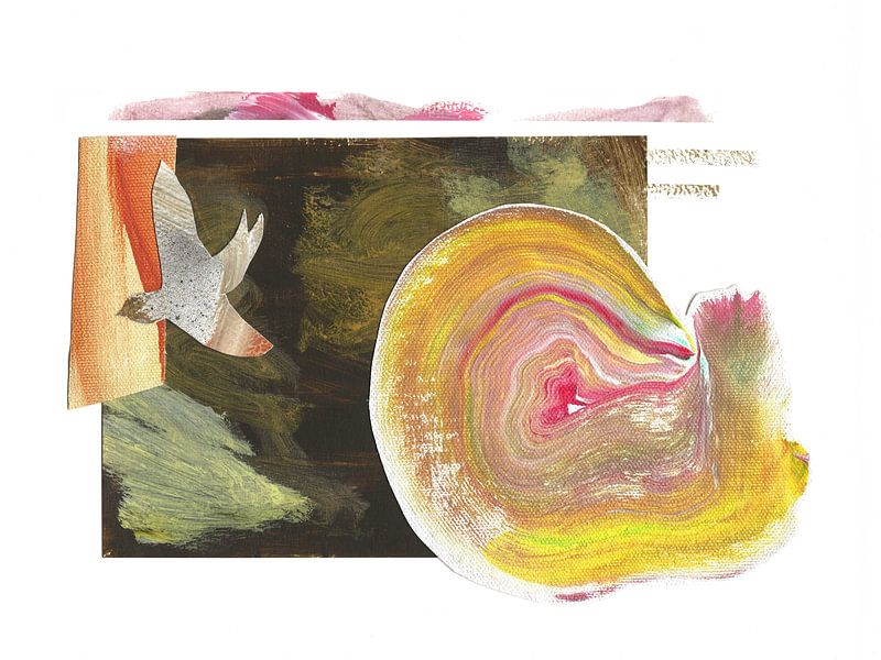 Collage &#039;&#039; Im Namen der Lust&#039;&#039; von Sara Haver