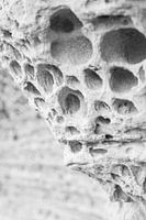 Nahaufnahme eines außerirdischen Felsens