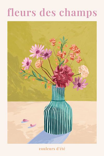 Fleurs des Champs I by Goed Blauw