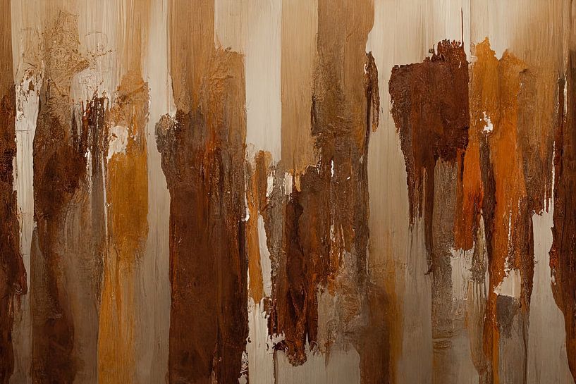 Couleurs terreuses abstraites par Bert Nijholt