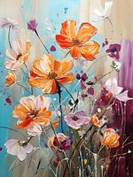 peinture de fleurs