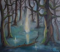 Will-o´-the-WISP in the bog