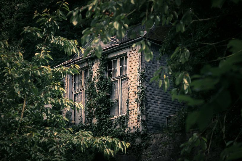 verlassenes Haus in Malmedy von Bert-Jan de Wagenaar