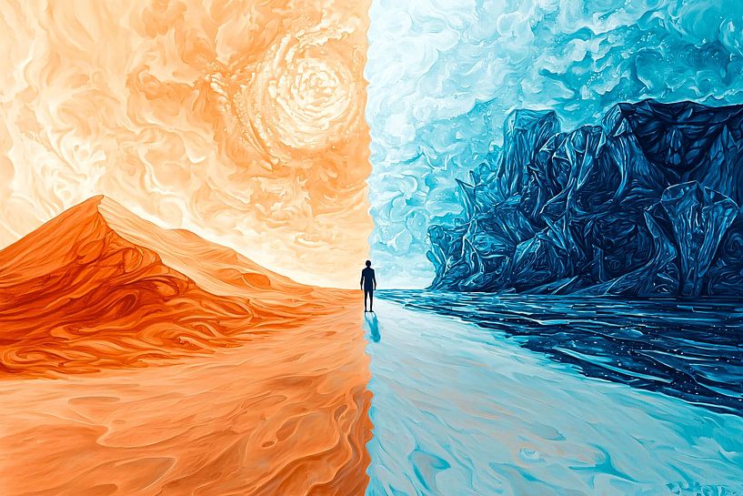 Zwischen Hitze und Kälte von Art & Soul Creations