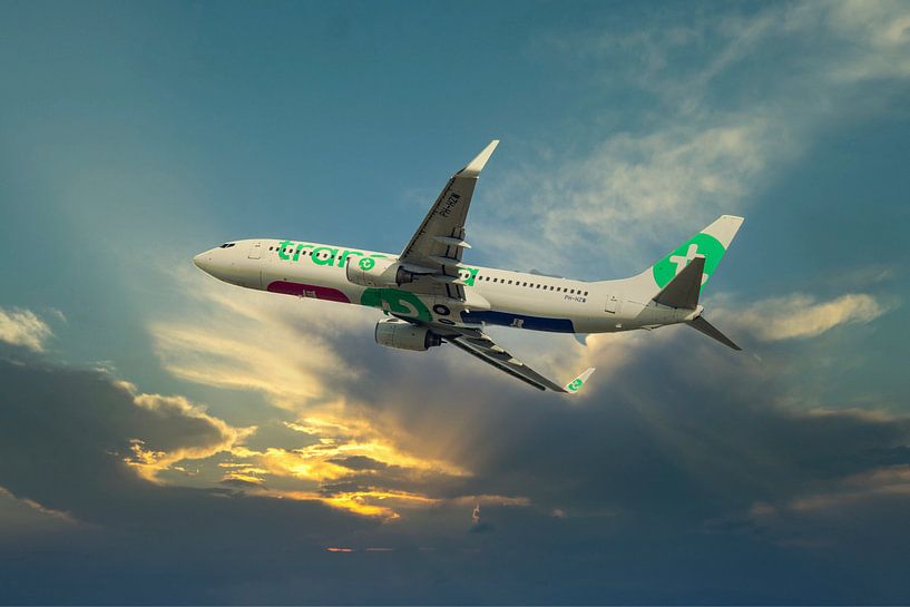 Die Transavia PH HZW, Boeing 737-800 von Gert Hilbink