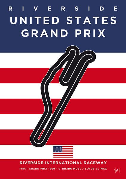 1960 Riverside von Chungkong Art