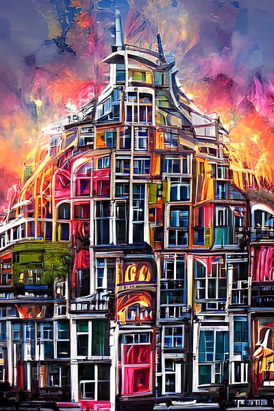 Amsterdam im Traum von Bert Nijholt