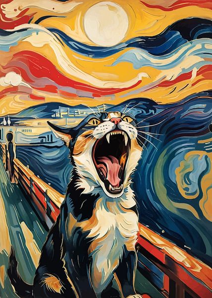 Die schreiende Katze von MIROKKU