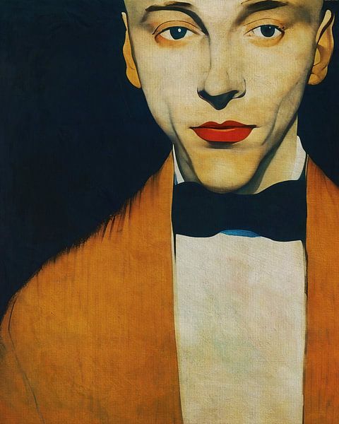 The man with the shrewd eye by Jan Keteleer