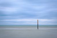 Pôle d'inondation à marée haute