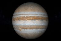 Rendu 3D de la planète Jupiter