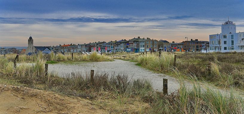 Skyline Katwijk aan Zee. von Peter van Rijn