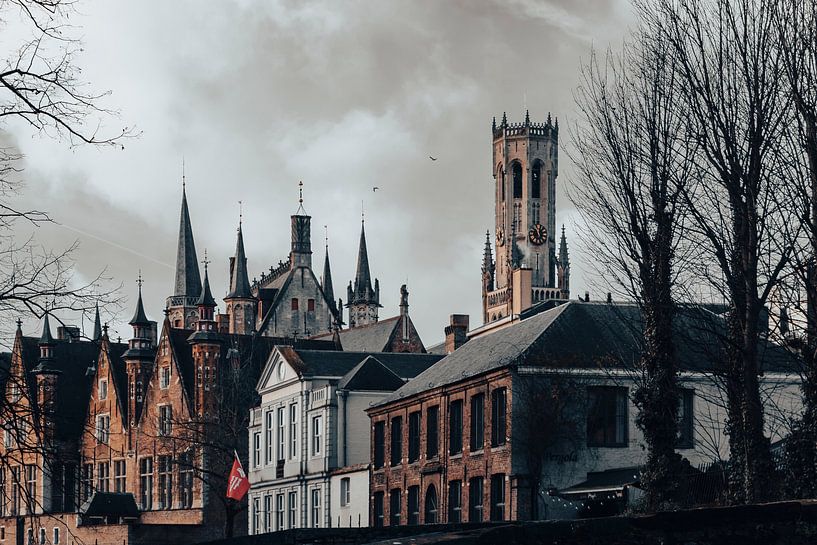 Skyline Bruges | Photographie de ville par Daan Duvillier | Dsquared Photography