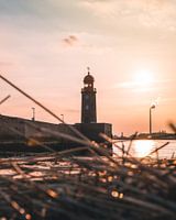 Vuurtoren aan de Noordzee