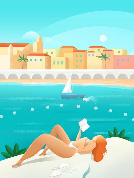 Côte d'azur par Petra Lizde