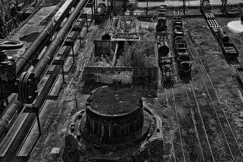 Henrichshütte Hattingen top view by Petra Dreiling-Schewe