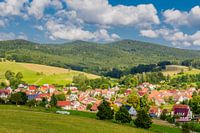 Wunderschöne Landschaft am Rennsteig/Thüringer Wald
