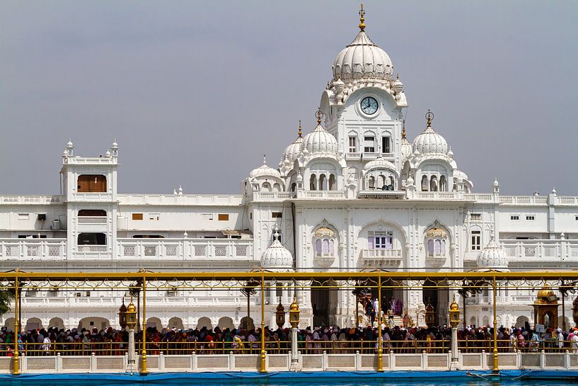 The Harmadir Sahib Golden Temple in Amritsar by Roland Brack