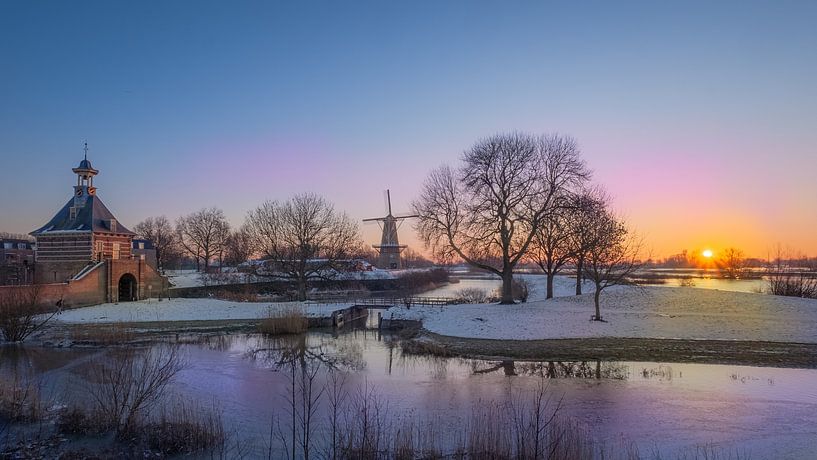 Matinée froide à Gorinchem par Rens Marskamp