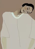 Modern portret (gezien bij vtwonen)