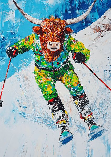 Highland Cow von Niklas Maximilian