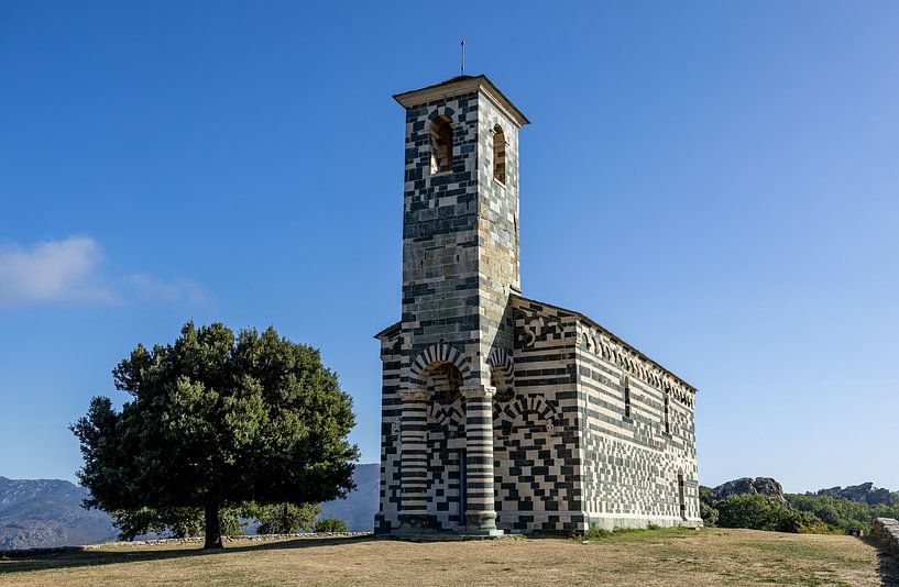 Church of San Michele de Murato in Corsica, France by Adelheid Smitt