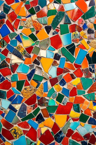 Bunte Mosaiksteine von Poster Art Shop