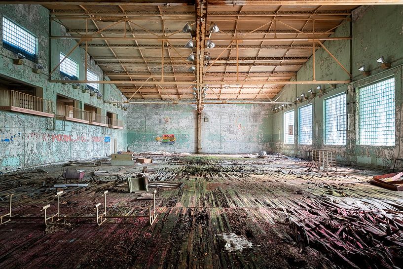 Abandoned Gym in Chernobyl. by Roman Robroek - Photos of Abandoned Buildings