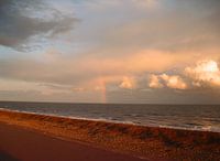 Rainbow on the sea
