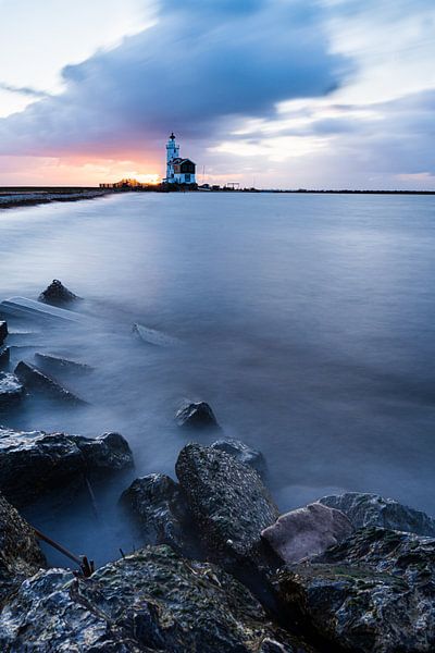 De vuurtoren in rust van Albert Lamme