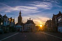 Le vieux marché de Roosendaal pendant la première fermeture de la Corona