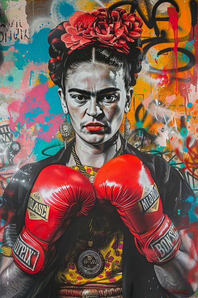 Kampfkraft einer Künstlerin von Poster Art Shop