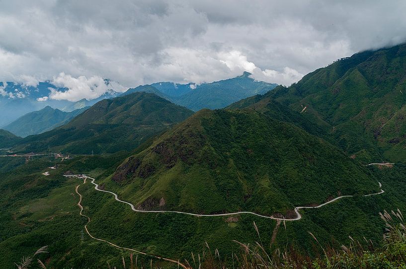 Vietnam: Tram Ton bergpas (Na Hui) von Maarten Verhees