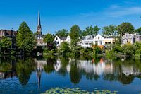 Panorama auf den Teich Kralingen Rotterdam