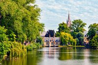 Le parc Minnewater à Bruges