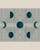 the different phases of the moon