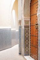 Holztür in Marokko, Medina von Fes (Fez)