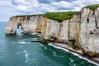 Die Kreidefelsen von Étretat