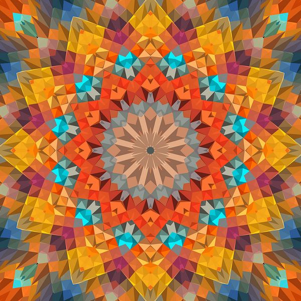 Mandala Art 27 von Marion Tenbergen