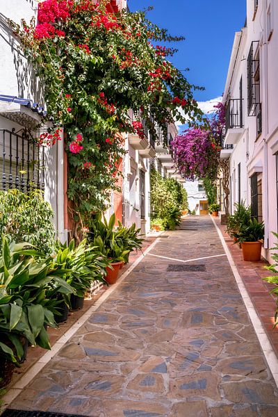 Gasse in Marbella von Voss Fine Art Fotografie