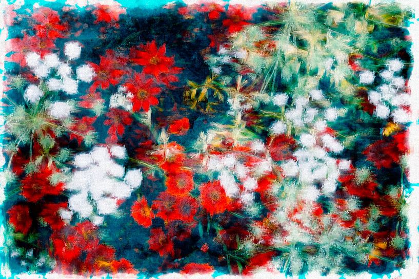 Summer flowers meadow by FRESH Fine Art