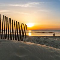 Zonsondergang Strand van Noordwijk