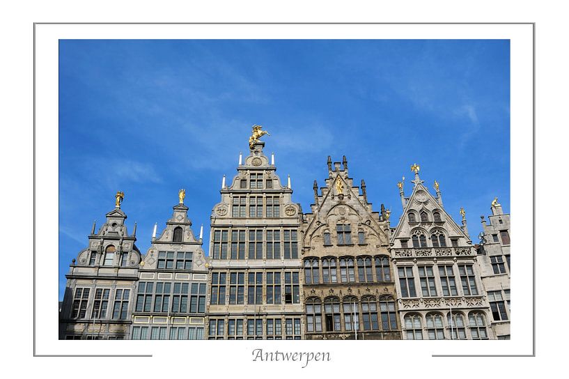 Antwerpener Grote Markt von Richard Wareham