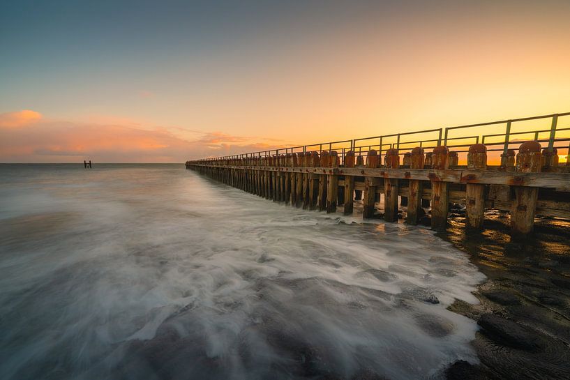 Westkapelle pier by Andy Troy