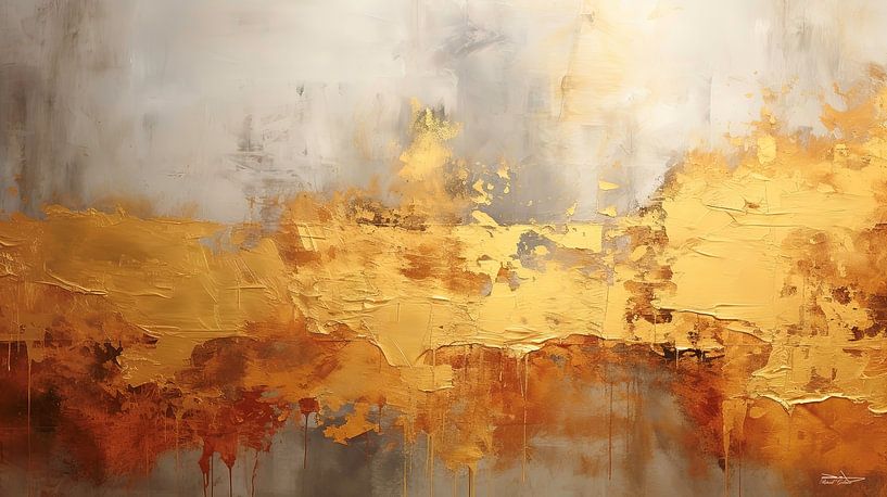 black-gold-silver by Gelissen Artworks